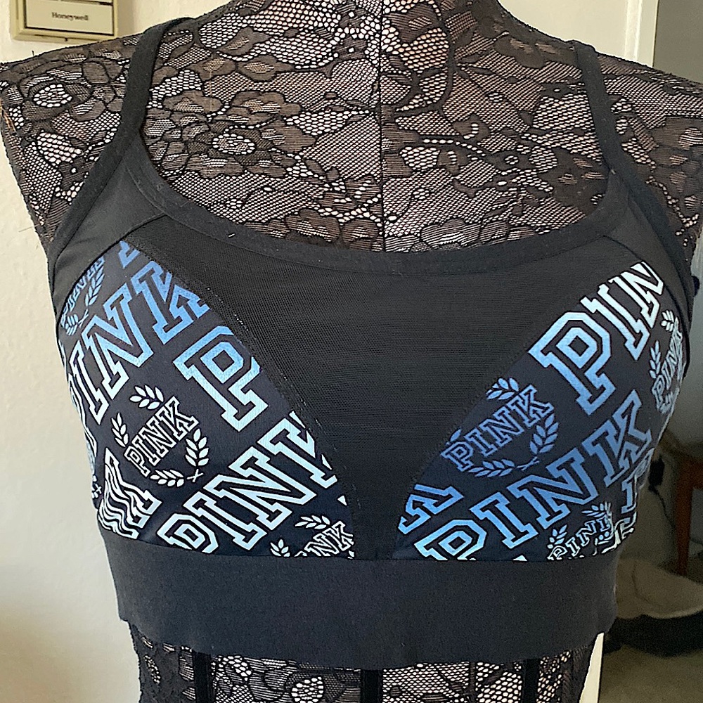 Pink ultimate unlined sport bra gently worn